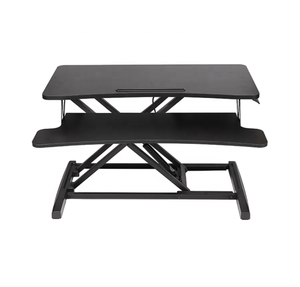 Hot bán 32 "Chiều cao có thể điều chỉnh bàn máy tính xách tay gấp văn phòng máy tính bảng <span class=keywords><strong>Ergonomic</strong></span> ngồi để đứng bàn Riser - Product Image 4