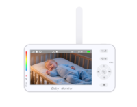 Monitor Bayi Nirkabel ABM206 OEM ODM 1080P dengan Visi Malam, Audio Dua Arah, Pemantauan Suhu, Kamera Bayi Video Wifi 2.4G