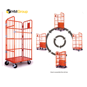 Kho hậu cần hàng hóa lưu trữ dây thép lưới CuộN Pallet - Product Image 2