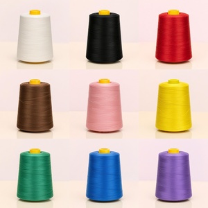 YOUNUS vente en gros 100% fil de polyester 40/2 5000yards/cône pour coudre filé 402 couleur personnalisée - Product Image 6