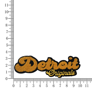 Transfert de chaleur broderie <span class=keywords><strong>patch</strong></span> brodé sur serviettes de bain en coton chenille <span class=keywords><strong>patch</strong></span> - Product Image 5