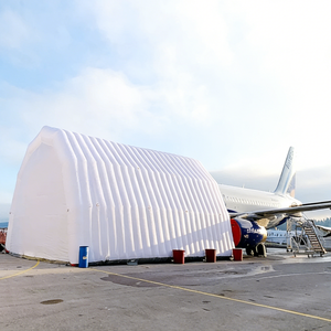 Abri <span class=keywords><strong>gonflable</strong></span> temporaire pour la maintenance aéronautique – Structures de hangars pour la réparation des moteurs de jet - Product Image 5