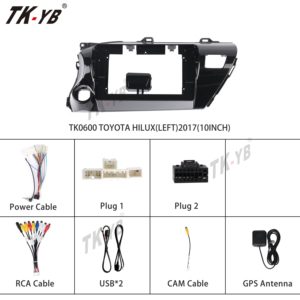 Sản Phẩm Mới Cho Toyota Fortuner Hilux 2005-2007 Phụ Kiện Khung Nhựa Mặt Ô Tô Ac Ô Tô Khung Cố Định Bảng Điều Khiển - Product Image 6