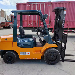 Fd30 Toyota usado Toyota 3ton carretilla elevadora FD30 de segunda mano Toyota FD30 carretilla elevadora 3ton original Japón carretilla elevadora diesel - Product Image 3