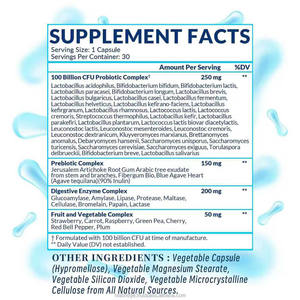 Cápsulas probióticas compatibles con OEM ODM que ayudan a los adultos al sistema inmunológico digestivo, cuidado saludable, cápsulas vegetales, suplementos probióticos - Product Image 6