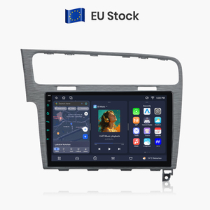 Autoradio Android 2 Din Bluetooth CarPlay Junsun 10 pouces pour Volkswagen VW Golf 7 2013-2017, système de navigation intelligent CarPlay - Product Image 1
