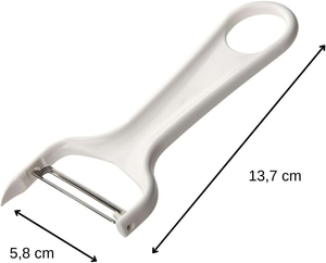 Couteau à éplucher manuel multifonctionnel 3-en-1 personnalisé pour carottes, pommes de terre, fruits et légumes - Product Image 4