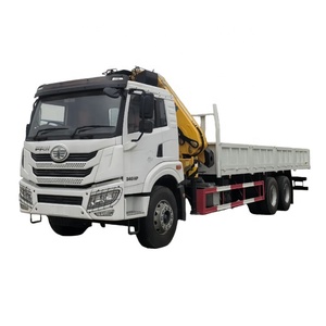 משאית מנוף מתקפלת FAW 6x4 עם מנוף זרוע מתקפלת 6-20 טון למכירה - Product Image 1