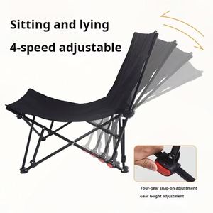 Chaise pliante portable moderne YangFan OEM/ODM avec cadre en métal Oxford pour camping et plage, couleur/taille/logo personnalisables - Product Image 4