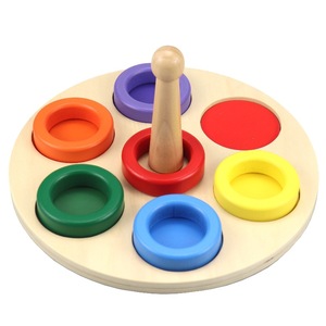 Ausili Didattici Montessori per Neonati 0-3 Anni, Giocattoli in Legno per l'Apprendimento Genitore-Figlio, per Asilo e <span class=keywords><strong>Educazione</strong></span> Precoce Familiare - Product Image 6