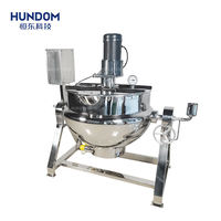 Industriële Mixer Boiler Voedsel Gas/Elektrische/Stoomverwarming Kookmantel Ketel Mixer