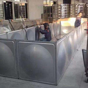 Tanque de Agua de Acero Inoxidable, Tanque de Agua Contra Incendios, Plástico Reforzado con Fibra de Vidrio, Suministro de Fábrica - Product Image 3