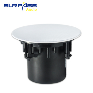 C630P sorpasso in parete altoparlante nero copertura coassiale nel soffitto altoparlante 6 "musica di sottofondo altoparlanti a parete - Product Image 4