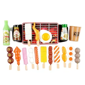 New Simulation Barbecue Bbq Set Children's Toy Kitchen Food Sets Pretend Play Cooking Toy For Kids
