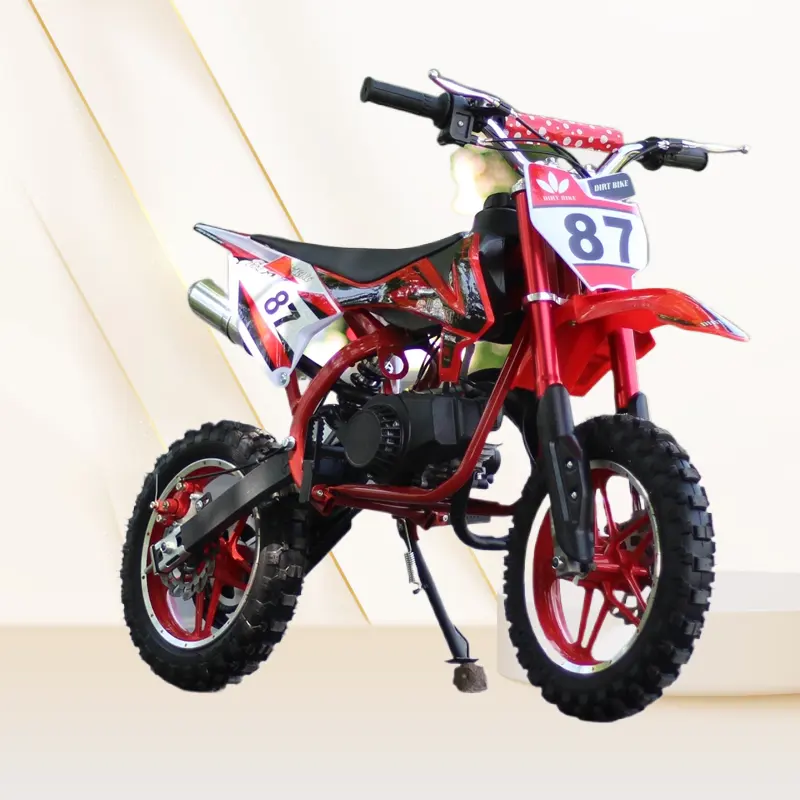 Mini moto 49cc Super Dirt Bike 49cc Fourniture d'usine Motos tout-terrain d'occasion pour enfants