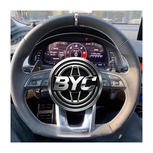 Volant de voiture de course en cuir de fibre de carbone de vente chaude pour <span class=keywords><strong>Lamborghini</strong></span> - Product Image 2