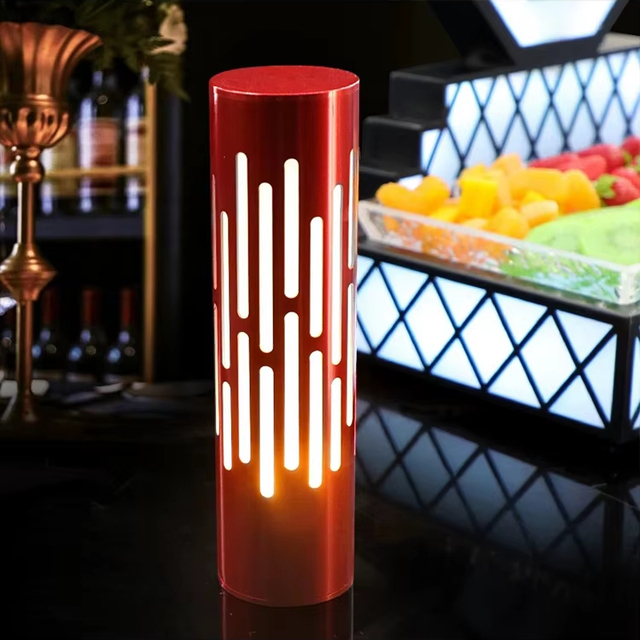 Vintage Iron Cordless LED Ambient Lamp-USB Powered Bar Table Light for Restaurants & KTVs Bulk Orders Welcome with Discounts