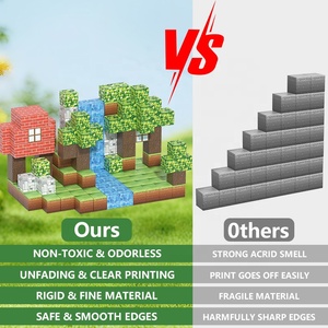 Cảnh khối xây dựng từ khối D008 104pcs khối lập phương từ rừng loạt giáo dục Khối xây dựng đồ chơi - Product Image 5