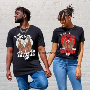 Colorido si nos encerramos en Aint No Switchin Up <span class=keywords><strong>citas</strong></span> amante Streetwear mujeres jóvenes adolescentes niñas DTF transferencia pegatinas para ropa - Product Image 4