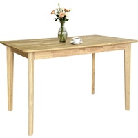Table à manger et bureau en bois massif, élégants et personnalisables, adaptés à la maison et à d'autres environnements.