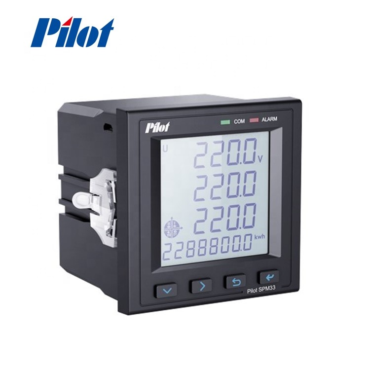 Pilot SPM33 Single Three Phase ethernet power meters  RS485 energy meters  Modbus tcp power meters