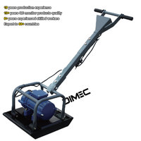 PME-C40E 40KG pas cher Portable Rock Robin marcher derrière la plaque de compacteur électrique de sol avant à sens unique