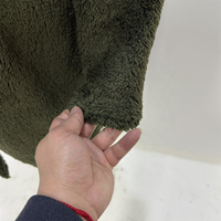 Femmes décontracté chaud à manches longues en peluche Teddy manteau nouvelle Collection d'automne plaine teint pardessus veste en gros