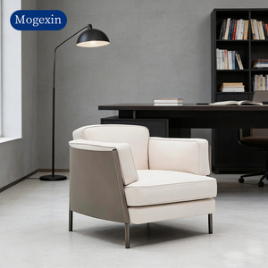 Modern Luxury Leather Recliner Sofa and Accent <b>Chairs</b> for Living Room and Office Commercial Hotel Use - Product Image 3