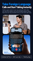 Nouveaux écouteurs de traduction IA Timekettle W4 PLUS 2026 – Traducteur intelligent bidirectionnel simultané pour voyages et réunions
