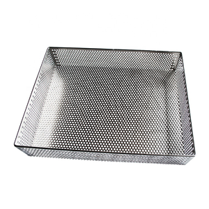 Plateau perforé 460*660 mm en acier inoxydable profond, plateaux de cuisson perforés en aluminium, plaque de cuisson pour four - Product Image 2