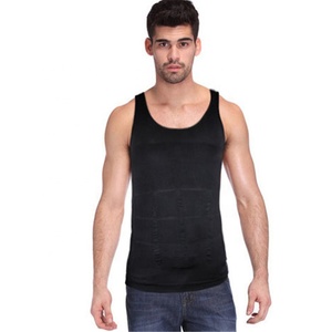 Korset Pelangsing Tubuh Pria Slim and Lift, Penyangga Postur Tubuh, Tank Top Kompresi Pria - Product Image 5