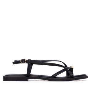 Xti Women's <b>Flat</b> Sandal Black 36 Low Heel Strappy Design - Product Image 1