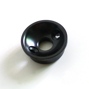 Plaque de prise jack guitare Donlis en laiton noir, modèle TL Cup JP003, avec douille électrique, pièces métalliques en gros - Product Image 1