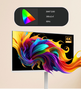 32-Inch White <strong>Android</strong> Smart TV LED Backlight HDTV 'Follow Me' Feature Portable Vertical <strong>Display</strong> Stand Floor Standing Option - Product Image 4