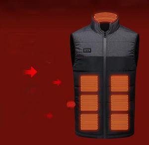 Gilet Chauffant Homme/femme - 15 Zones De Chauffe Réglables - Veste Chauffante Pour Grand Froid - Lavable