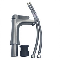 Robinet domestique monocommande électrique au design classique moderne 2026, à montage sur plan, en acier inoxydable 304 sans plomb