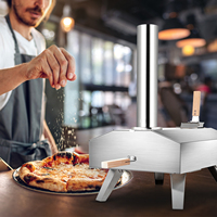 Nouveau style four à Pizza en bois gril Barbecue Machine Camping en plein air Portable four à Pizza feu de bois extérieur horno para pizza