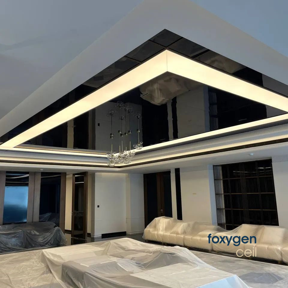 Plafond brillant/satiné/mat/miroir