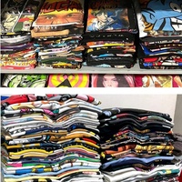 T-shirt en coton à col rond et manches courtes pour homme, style moderne, qualité graphique, tricoté, vierge, streetwear, vente en gros