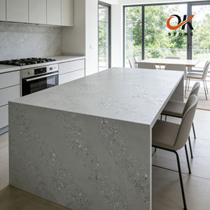 طاولات طعام بسطح من حجر الكوارتز، طاولة مستديرة من حجر الكوارتز، سطح مطبخ من حجر الكوارتز الصناعي - Product Image 4