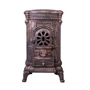 Estufa <span class=keywords><strong>de</strong></span> Leña Independiente Retro CL-K6 <span class=keywords><strong>de</strong></span> Hierro Fundido con Placa <span class=keywords><strong>de</strong></span> Cocción (Calefacción Interior/Villa/Cabaña) - Product Image 4