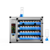 Incubateur automatique à température et humidité contrôlées en PVC pour 400 œufs avec tiroir à œufs