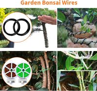 Ensemble d'outils de jardinage DIY pour débutants, 20 pièces, kit d'outils pour bonsaï