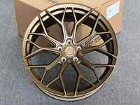 Jantes en alliage d'aluminium forgé OEM 20-21 pouces, concaves profondes, 5x112 5x114.3 5x120, Hyper Silver, haute performance, F90, largeur 9.5-11.0J