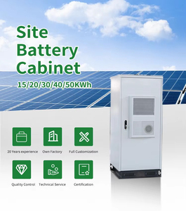 ตู้แบตเตอรี่ลิเธียมสำหรับเก็บพลังงานแสงอาทิตย์กลางแจ้ง 5KWh 20KWh 30KWh 40KWh 50KWh ตู้แบตเตอรี่แบบติดตั้งนอกสถานที่ - Product Image 2