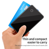TRANGJAN MFi Puce Anti-Perte Étanche Smart GPS Wallet Air Tag Locator Anti-Perdu Sans Fil Chargement Portefeuille Carte Finder Tracker