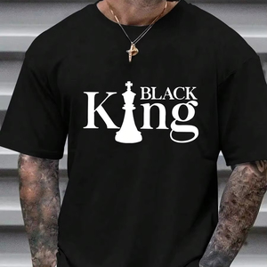 Camisetas casuales con cuello redondo y estampado de letras para hombre, la fábrica de ropa puede personalizarlas. F10 - Product Image 1