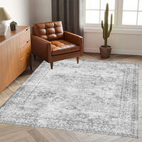 Tapis vintage américain, persan, turc, style ethnique, bohème, en TPE, motif floral, en polyester, pour la maison, livraison transfrontalière