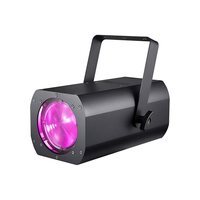 Projecteur LED 200W RGBW 4-en-1 avec zoom, volets coupe-flux, pour DJ, discothèque, mariage, DMX512, éclairage de scène, wash, beam, blinder, spotlights
