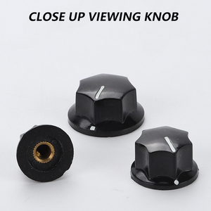 Hot Sales Black Bakelite Knop Cap MF-B01B02 B03 Met Witte Indicator Line Knop Cap - Product Image 3